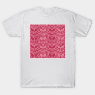 Viva Magenta Paisley Pattern T-Shirt